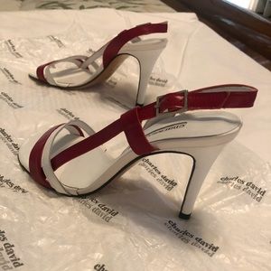Charles David sling back pumps